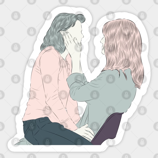 Abby and Harper - Happiest Season Sticker by LiLian-Kaff